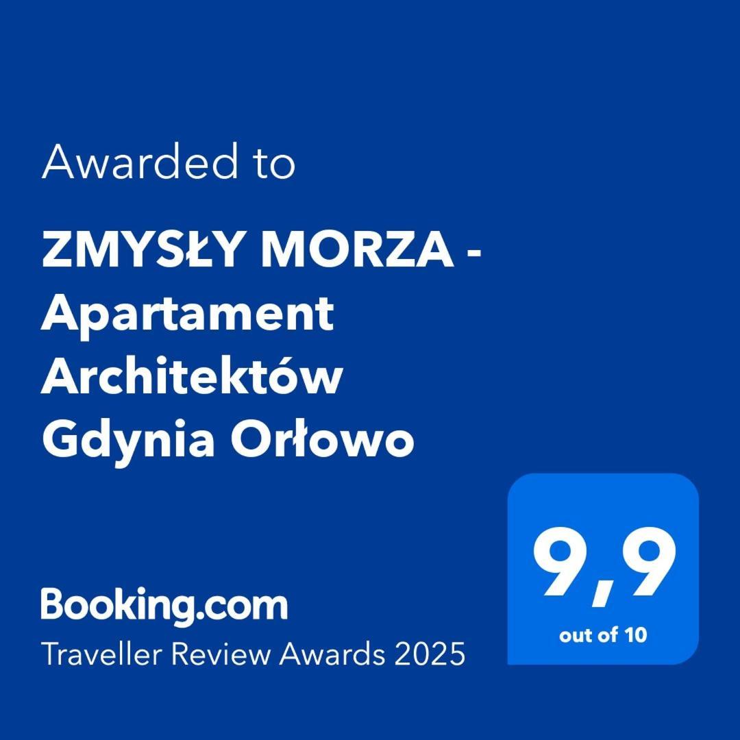 Zmysly Morza - Apartament Architektow Gdynia Orlowo 外观 照片